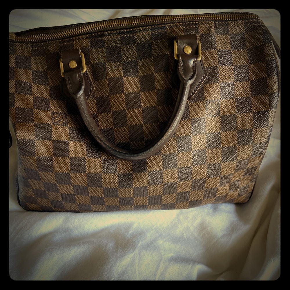 Louis Vuitton Damier Brown Speedy
